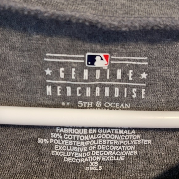 MLB Baltimore Orioles gray Tshirt XS 6/7 - Picture 3 of 5